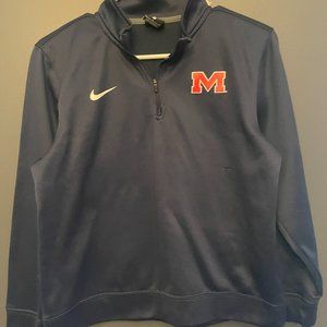 Youth Nike Quarter Zip - Ole Miss